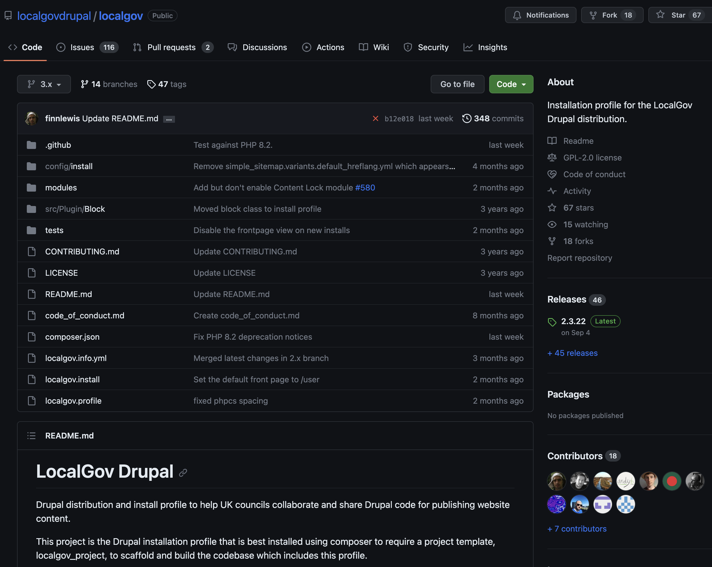 LGD project template on GitHub